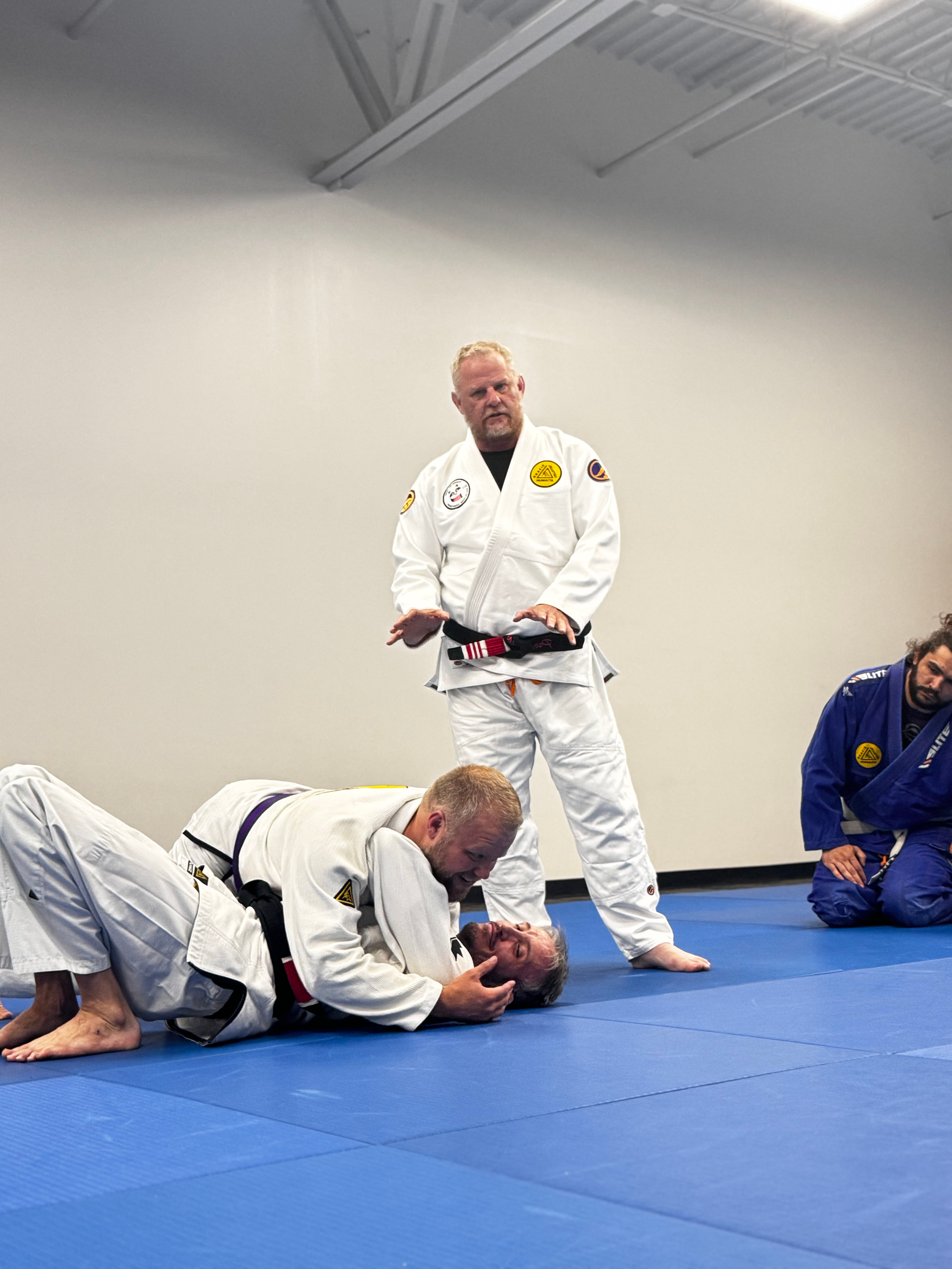 Image of Brian Imholz, Gracie Humaita black belt under J. W. Wright.