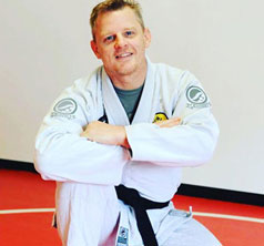 Image of Brian Imholz, Gracie Humaita black belt under J. W. Wright.